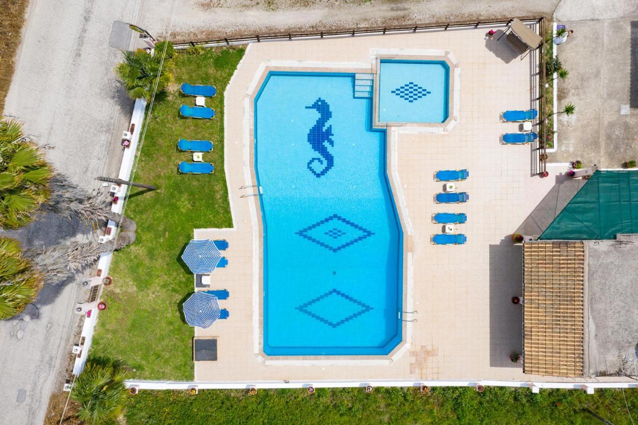 Nikos Pool Apartments - Ground Floor Sidárion Exterior foto